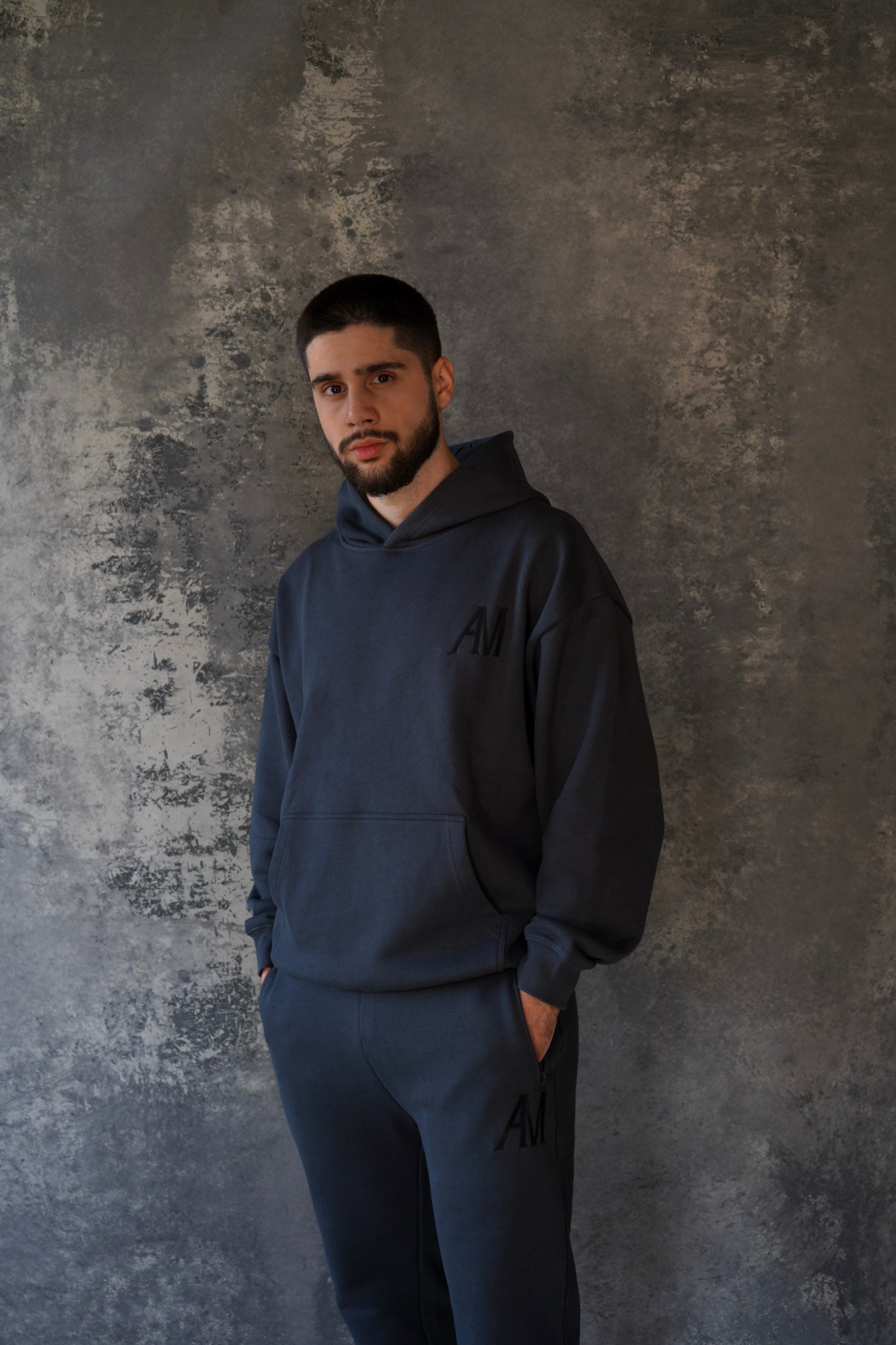 Black on Black Hoodie
