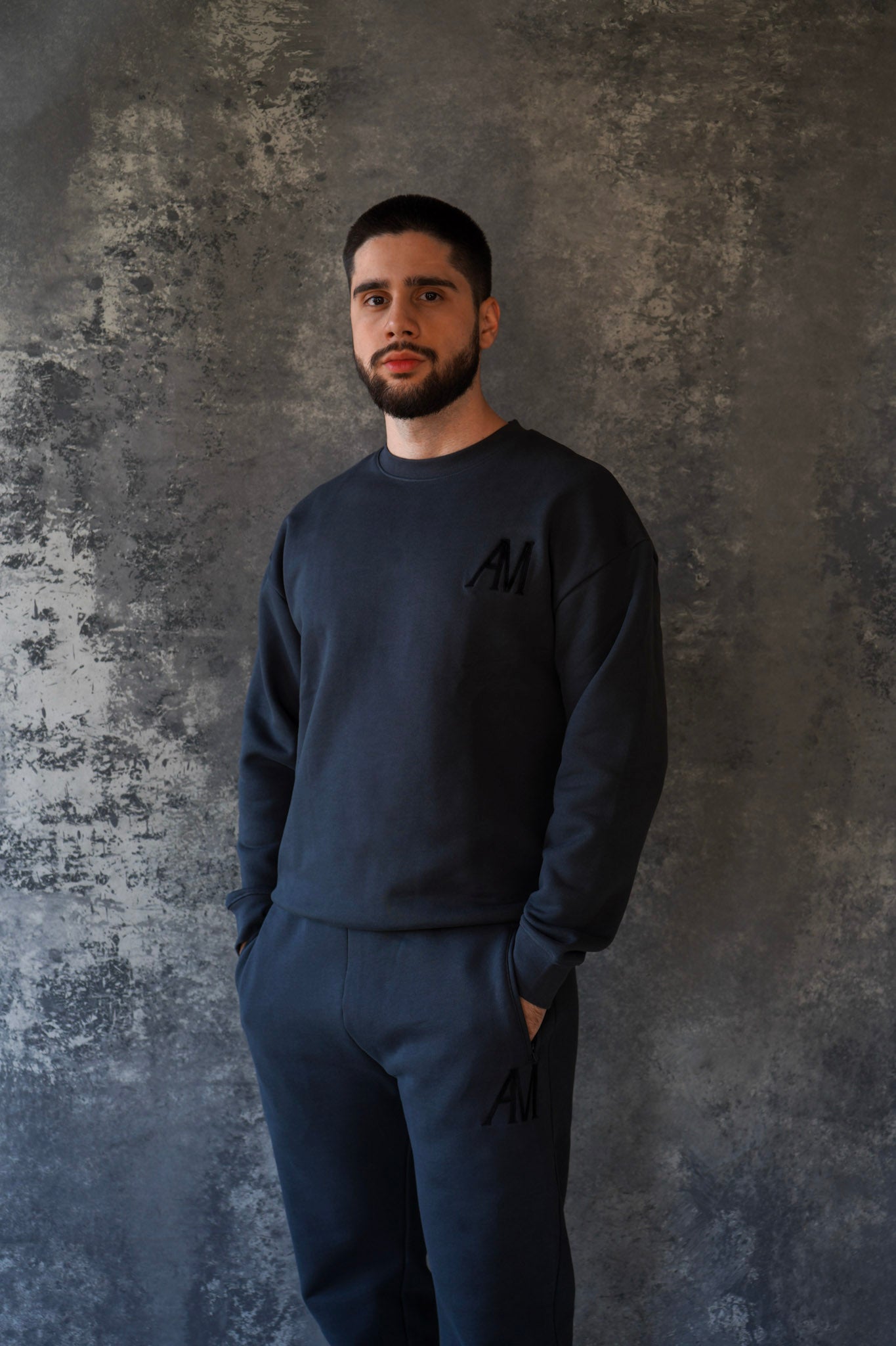 Black on Black Sweatpants